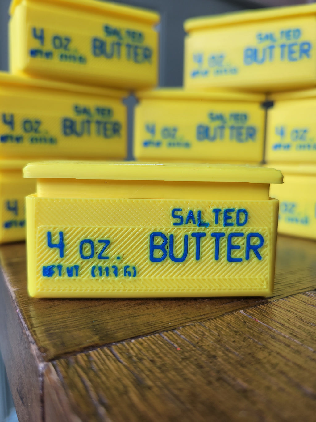 3D printed butter clicker