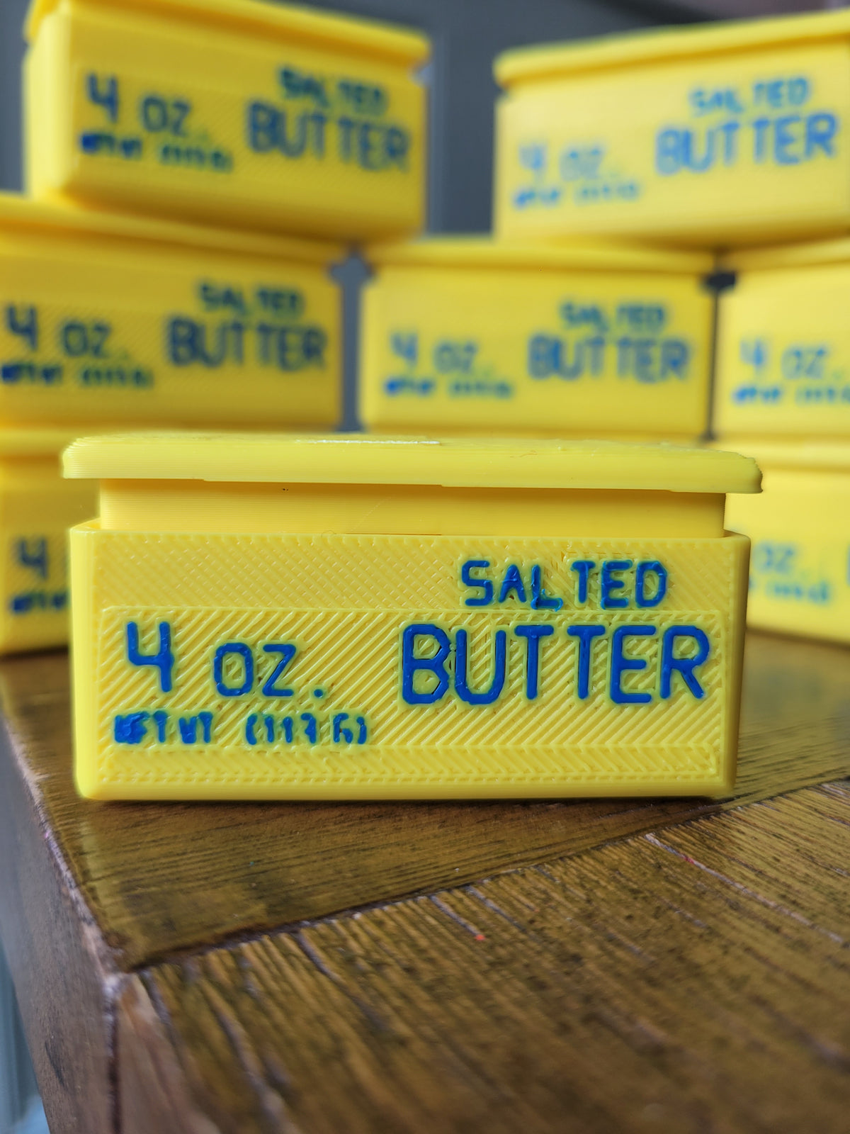 3D printed butter clicker