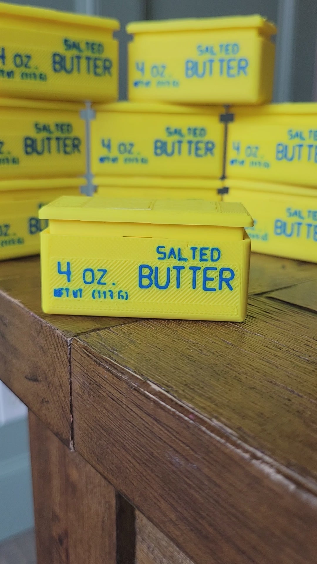 3D printed butter clicker